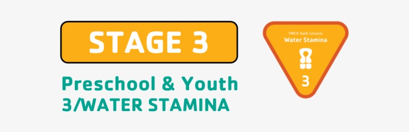 Swim Lessons Stage 3 With Icon - Ymca, transparent png download
