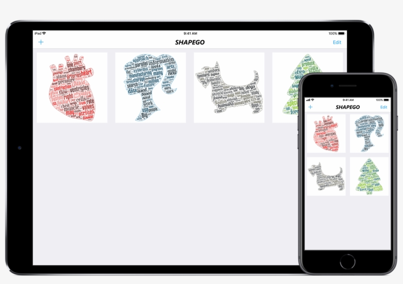 Edit Icon Then Select The Word Cloud That You Want - Iphone, transparent png download