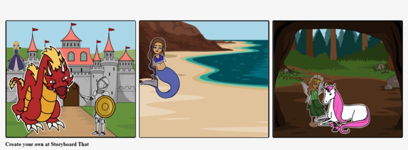 Mythical Creatures - Storyboard, transparent png download