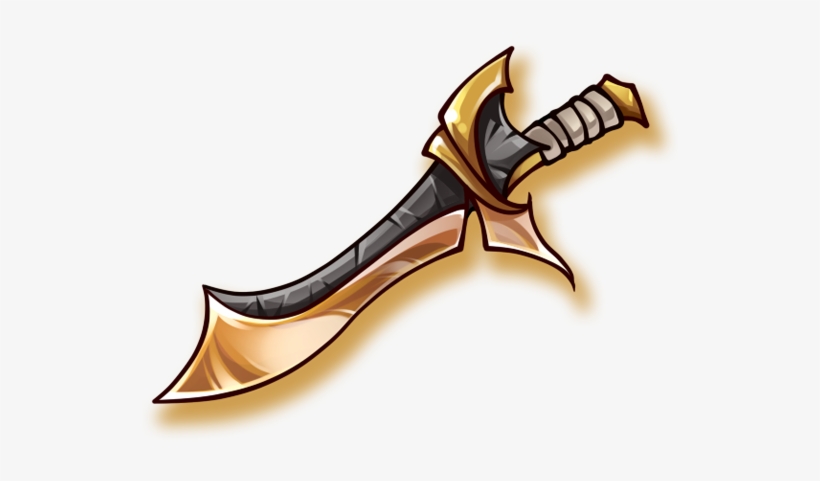 Pumpkin Hell Sword Icon - Sword Icon Png, transparent png download