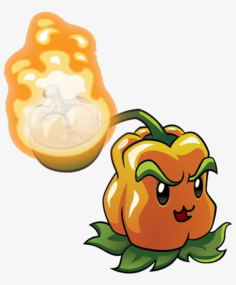 Cute Pepper-pult - Plants Vs Zombies 2 Pepper Pult, transparent png download