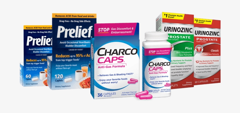 Dse Healthcare Solutions Product Group - Charco Caps Anti Gas Formula Fast Natural Relief 36, transparent png download