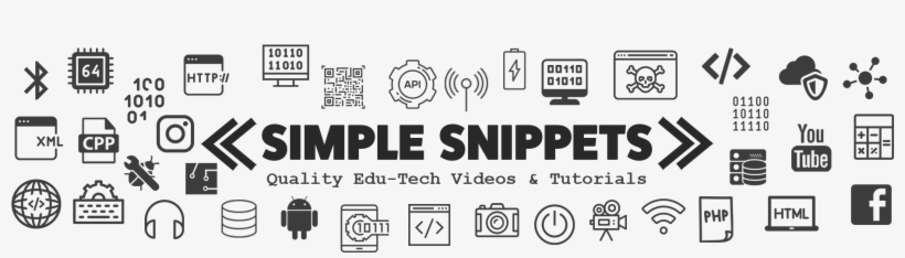 Simple Snippets - Youtube, transparent png download