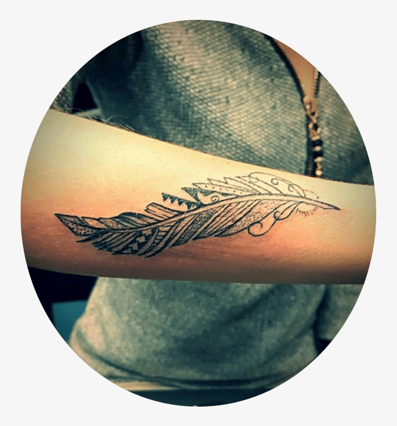 Plume2 Mezz Inkorporel - Tattoo, transparent png download