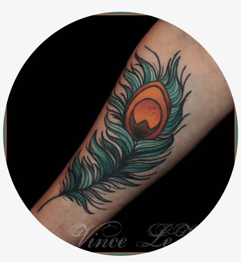 Plume Asphalt Vince - Temporary Tattoo, transparent png download