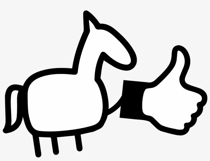 Coach Pony Barb Banners 2017 Jbj Pony Icon Thumbs Up - Energy, transparent png download