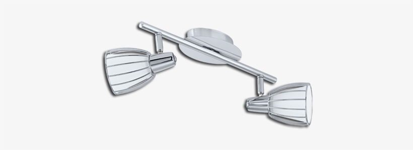 #lampara #aplique #focos #balbino #cromo #iluminacion - Putter, transparent png download