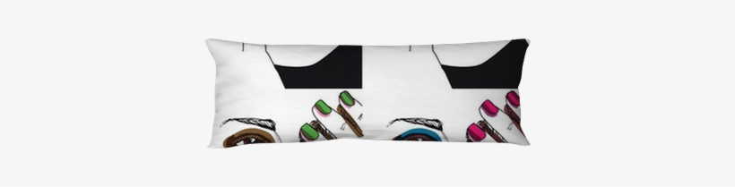 Sketch Of Beautiful Woman Face - Duvet, transparent png download