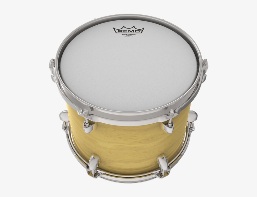 Ambassador Coated Tom Batter - Powerstroke 4 Drum Heads, transparent png download