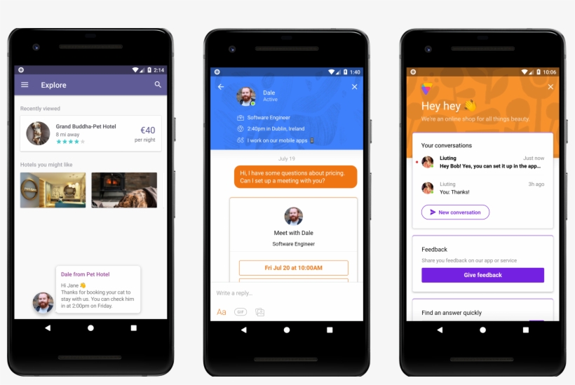 Intercom For Android Supports Api 15 And Above - Iphone, transparent png download