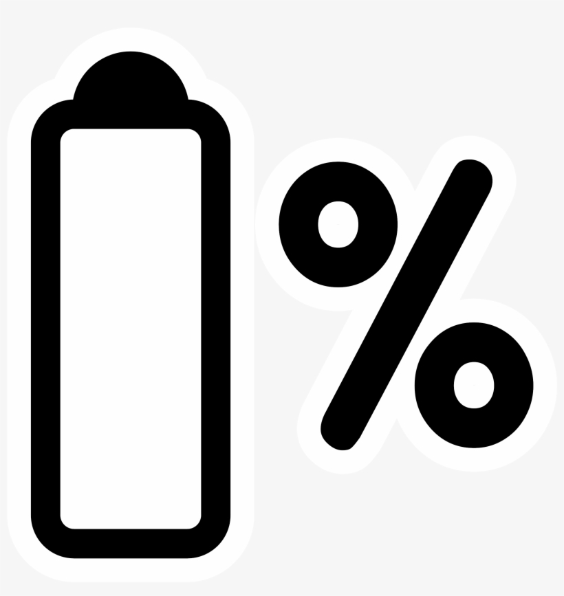 This Free Icons Png Design Of Mono Laptop Battery, transparent png download