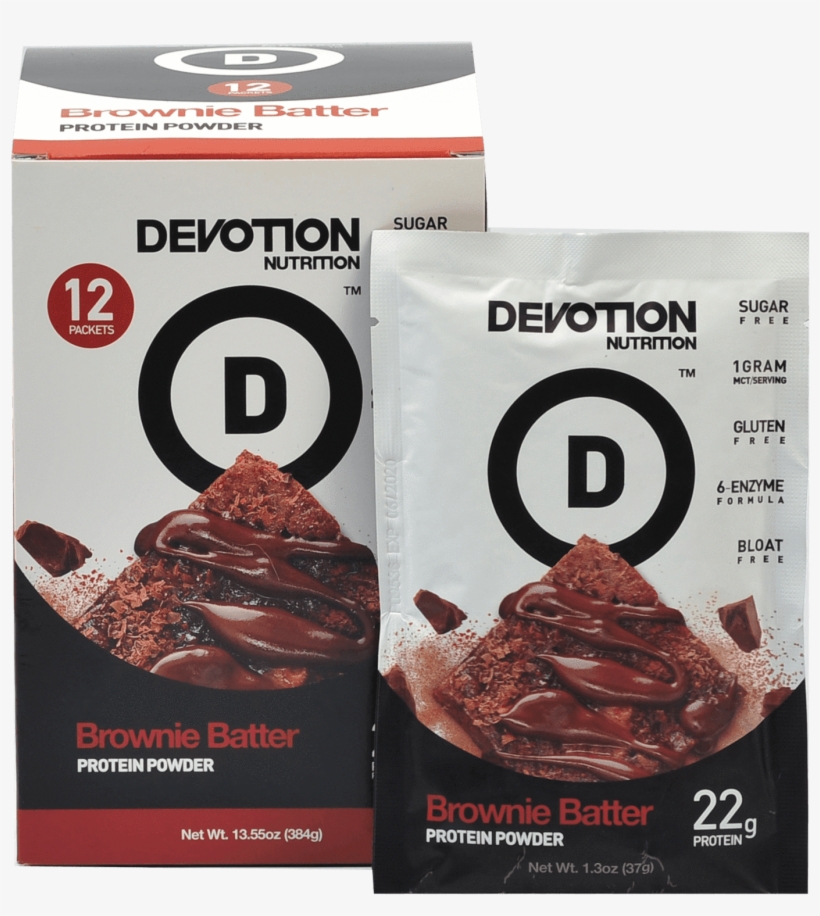 Brownie Batter Protein Powder 12-pack - Protein, transparent png download