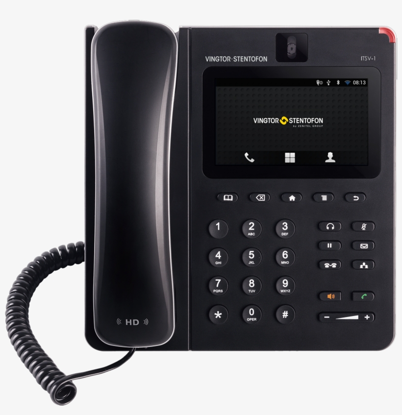 Itsv-1 Ip Touch Station With Video - Grandstream Gxv3240 Multimedia Ip Video Phone, transparent png download