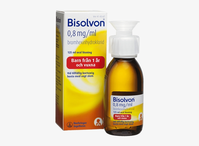Välj Din Hostmedicin Och Lär Dig Mer Om Den - Bisolvon Barn, transparent png download