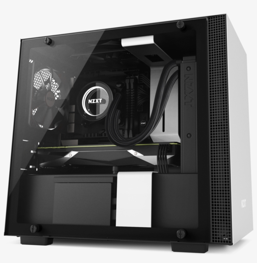 Nzxt H200 Mini Itx, transparent png download