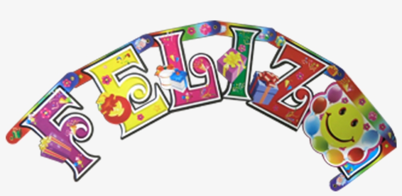 Imágenes Zoom - Feston De Feliz Cumpleaños, transparent png download