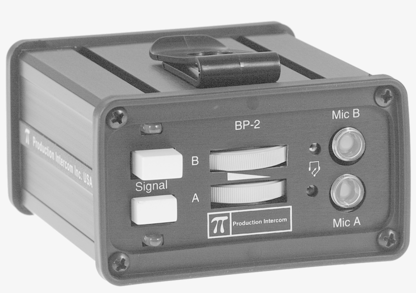 Pro Intercom Bp 2 2 Circuit Monaural Beltpack - Production Intercom, transparent png download