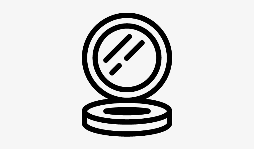 Hand Mirror Vector - Icon, transparent png download