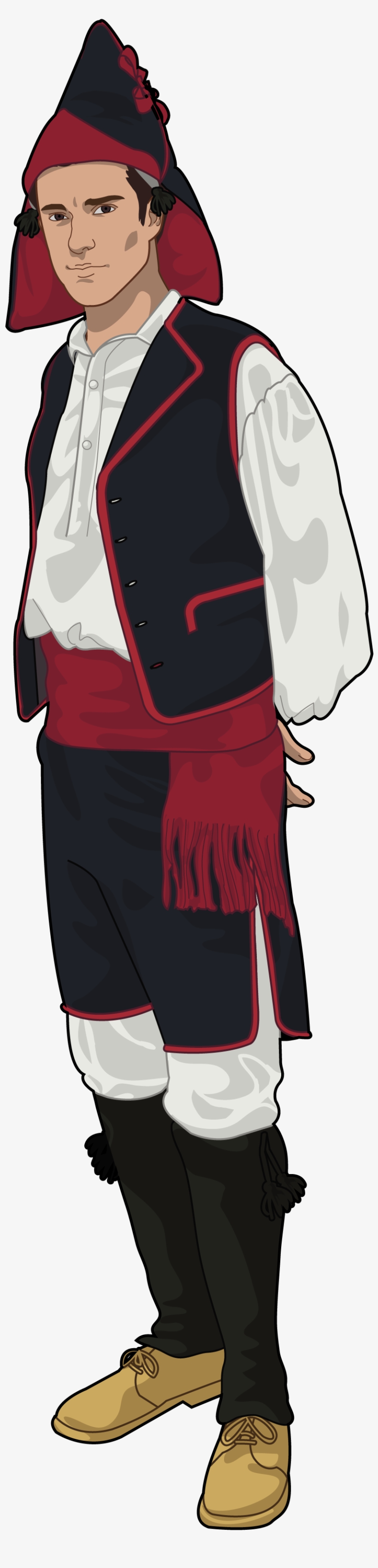Traje Típico De Fuerteventura Hombre - Canary Islands, transparent png download