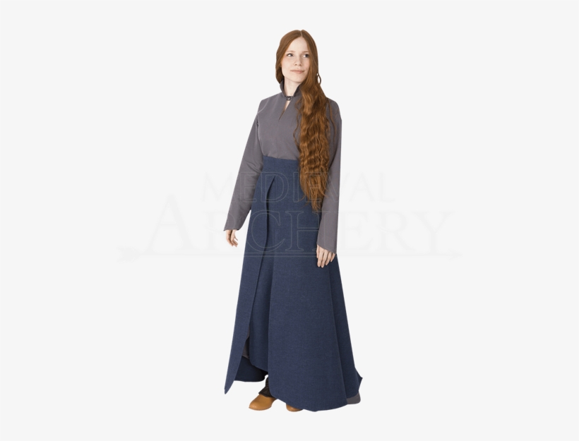 Medieval Battle Skirt - Medieval Skirt Larp - Blue, transparent png download