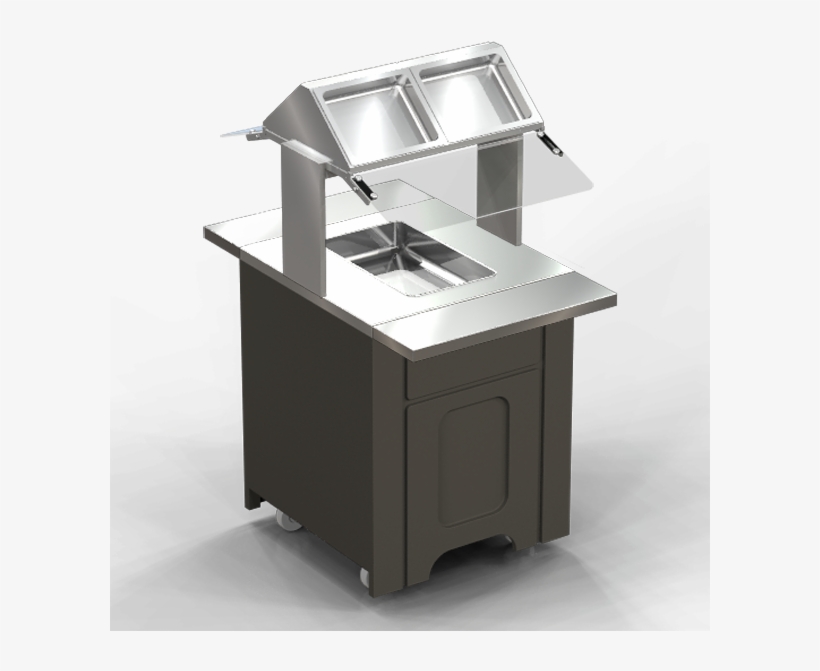 Hot Food Bar, Steam Table With 1 Dry Hot Well, Nsf4, - Food, transparent png download