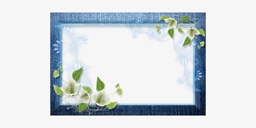Elegante Marco De Los Pantalones Vaqueros - Stylish Photo Frame Png, transparent png download