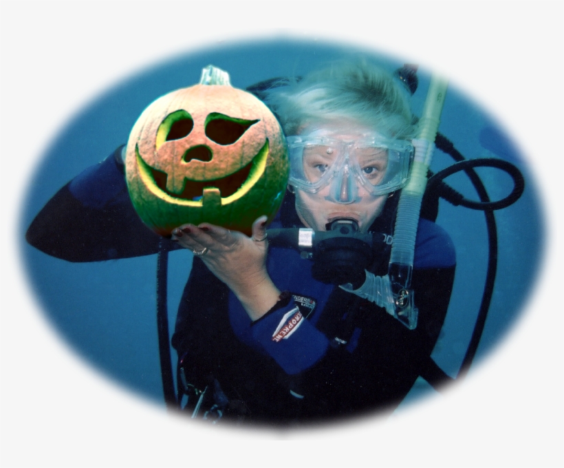 2014 Annual Underwater Pumpkin Carving Contest - Carving, transparent png download