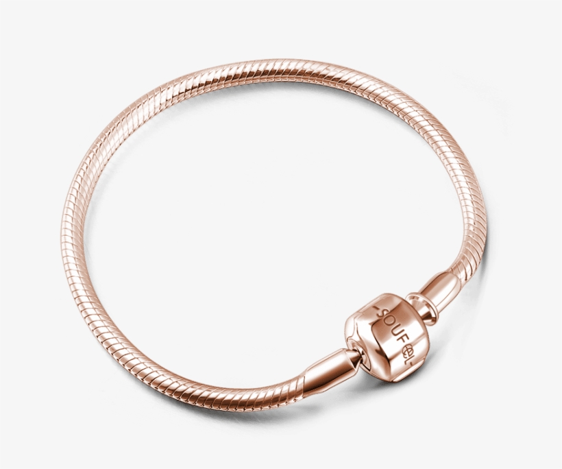 Classic Bracelets Soufeel Basic Bracelet 14k Gold Plated, transparent png download
