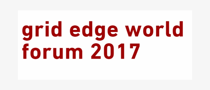 Sunverge At Gtm Grid Edge World Forum - Graphic Design, transparent png download
