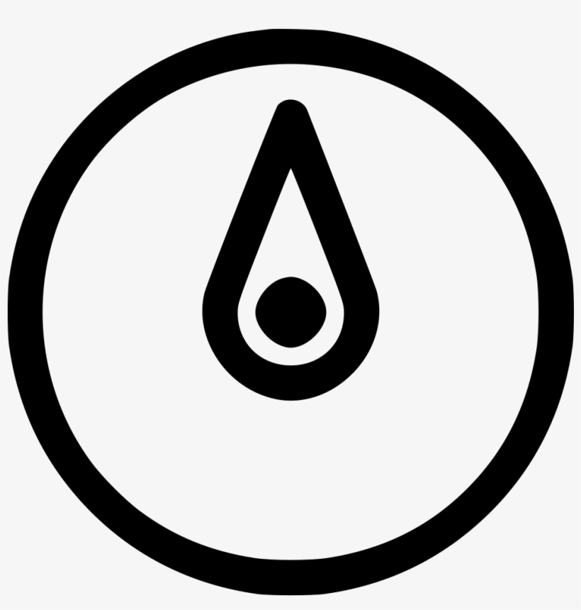Compass North - - Number 5 In Circle, transparent png download