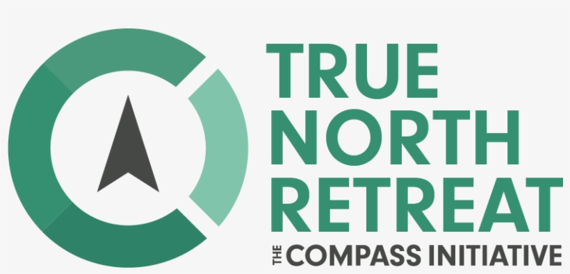 Compass True North Retreat - Sign, transparent png download