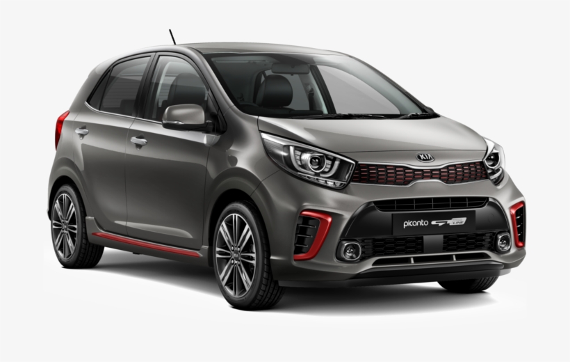 Kia Picanto Gt Line Titanium Silver1 - Kia Picanto Gt Line Titanium, transparent png download