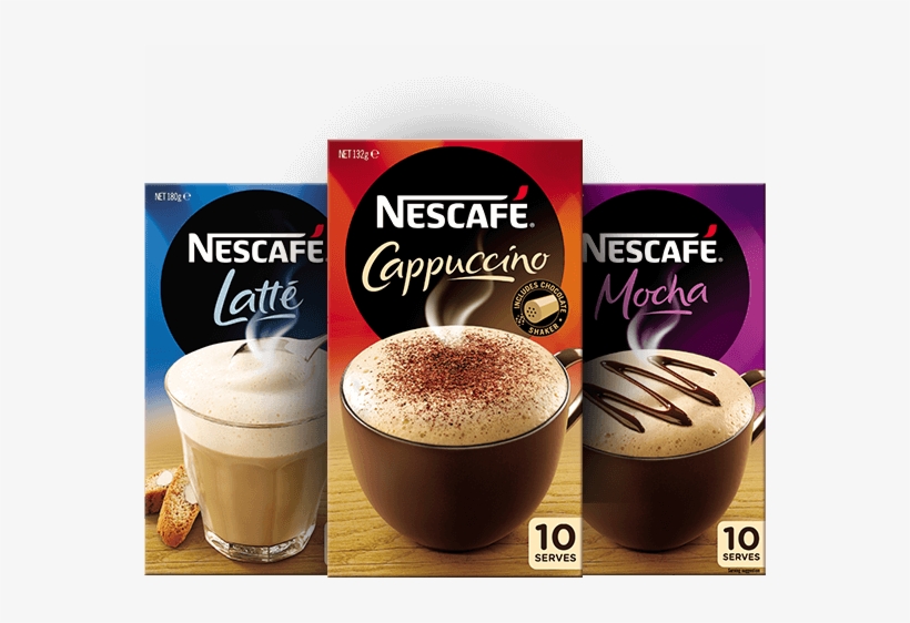 Product-packs@2x - Nescafe Coffee Sachets Decaffeinated 10pk, transparent png download