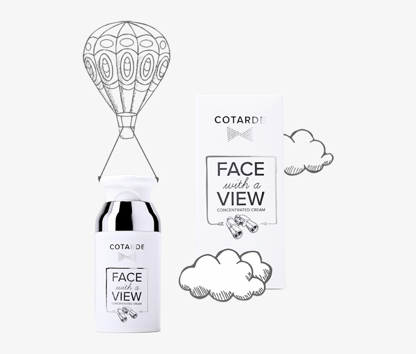 Face With A View Concentrated Cream - Cotarde Face With A View - Concentrated Cream, transparent png download