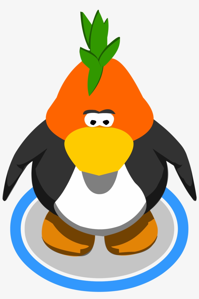 Bird Mascot Head In-game - Club Penguin Graduation Cap, transparent png download