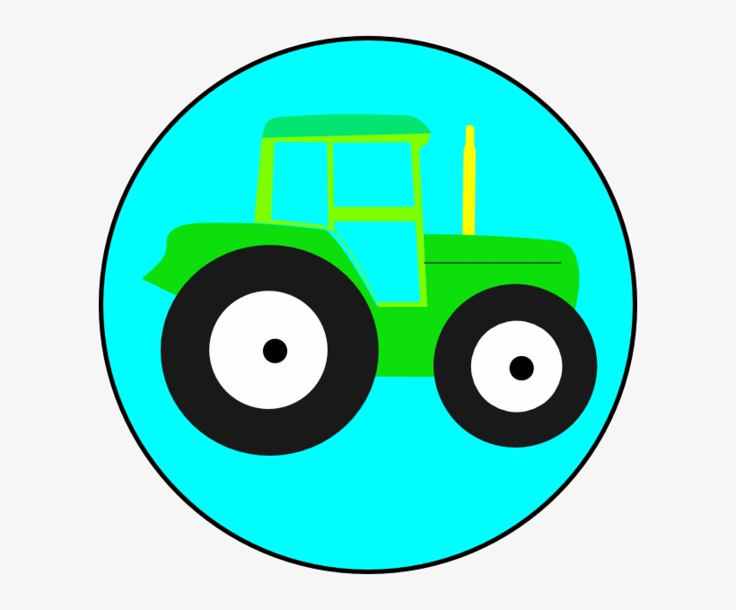 Tractor Clipart Kmzlki Clipart - Clip Art, transparent png download