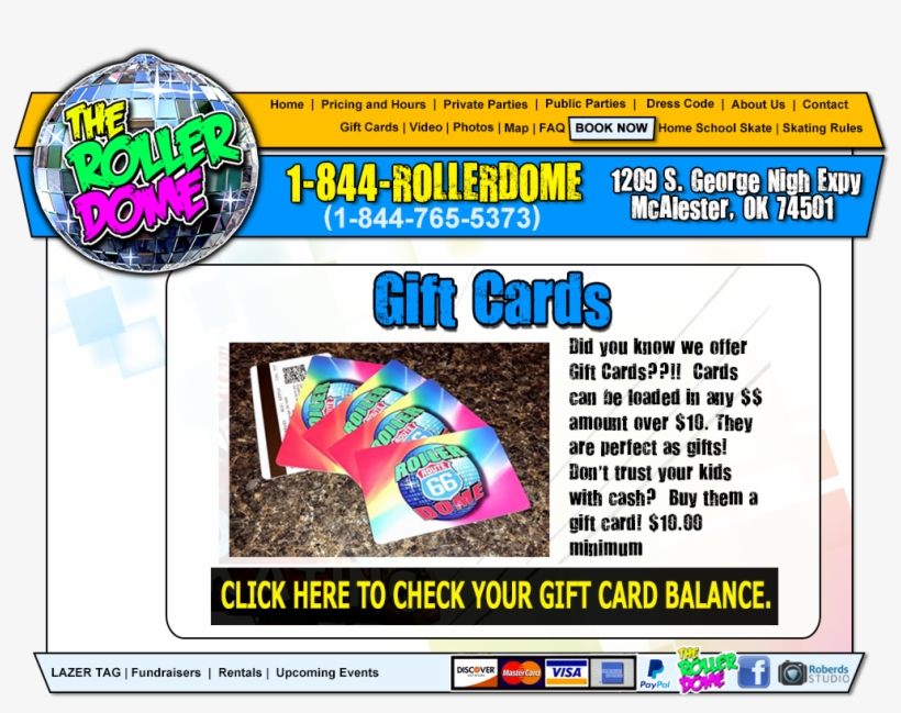 Welcome To Route 69 Roller Dome Coupons Gift Cards - Star Skate In Ada Oklahoma, transparent png download