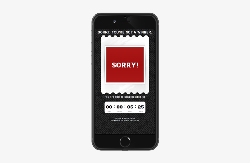 Flexible Retries & Resets - Scratch And Win Mobile, transparent png download