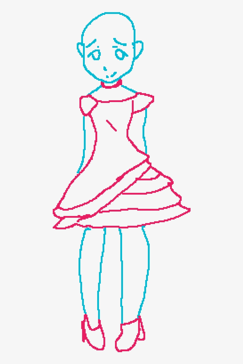 Lolita Base Without Bows - Illustration, transparent png download