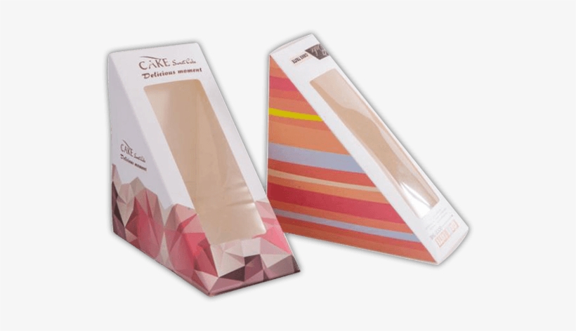 Customized Window Die-cut Sandwich Boxes - Box, transparent png download