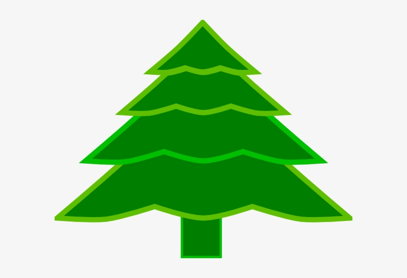 Layer Fir Tree - Christmas Tree, transparent png download