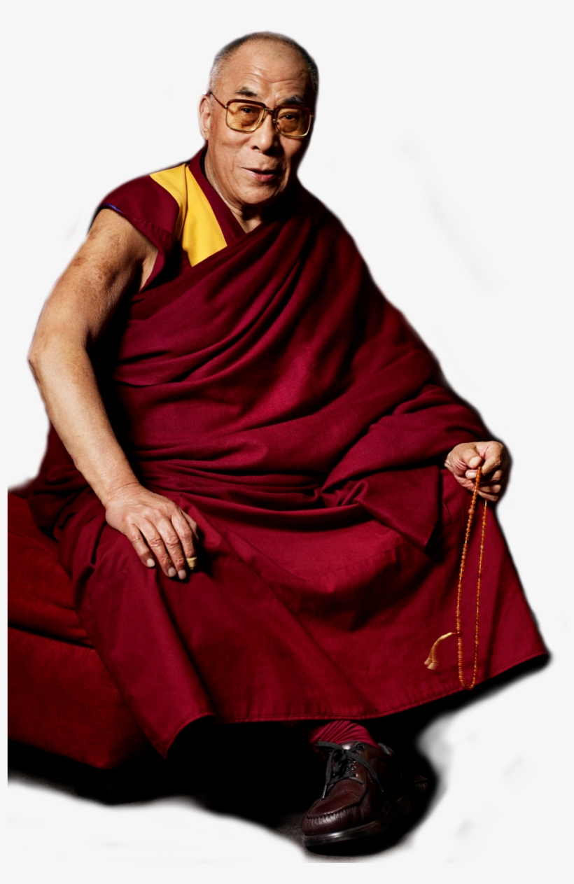 Dalai Lama Png Image Background - 14th Dalai Lama, transparent png download