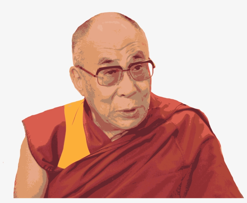 Dalai Lama Png Transparent Image - Dalai Lama Transparent Background, transparent png download