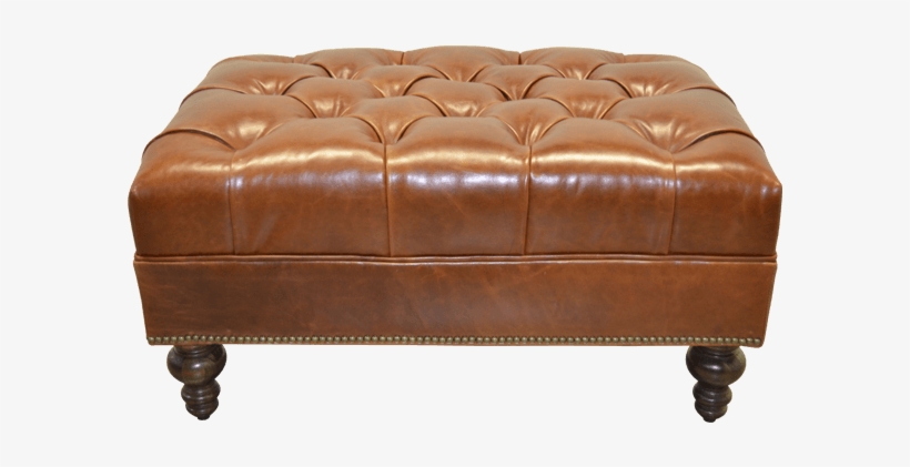Cococo Chesterfield Ottoman - Ottoman, transparent png download