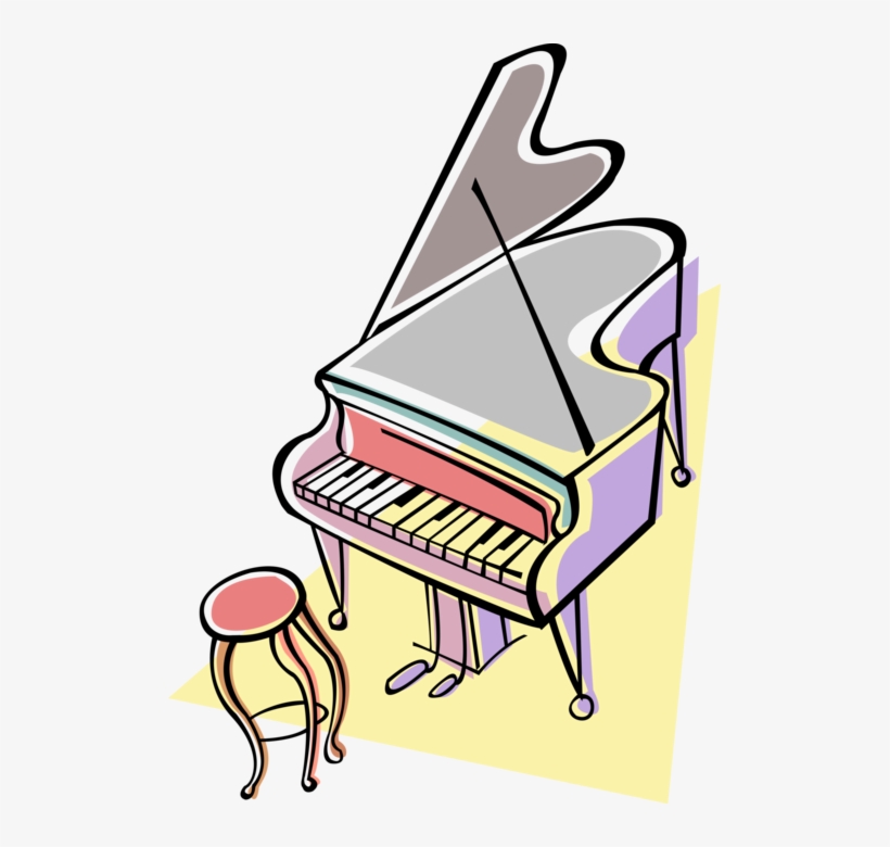 Vector Illustration Of Grand Piano Keyboard Musical - Baby Smart Series Beethoven Volume Two, transparent png download