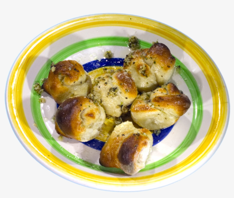 Nudos De Ajo / Garlic Knots - Food, transparent png download