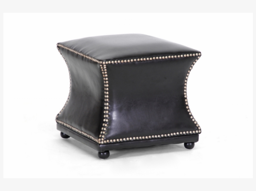 Ellastone Brown Leather Ottoman - Metro Shop Ellastone Dark Brown Modern Leather Ottoman, transparent png download