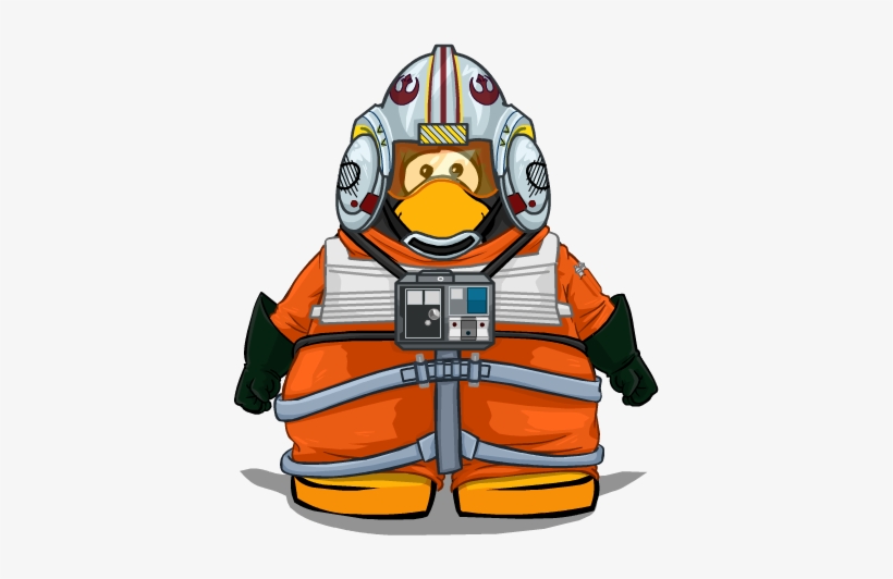 Rebel Pilot Cp - Club Penguin Star Wars Png, transparent png download