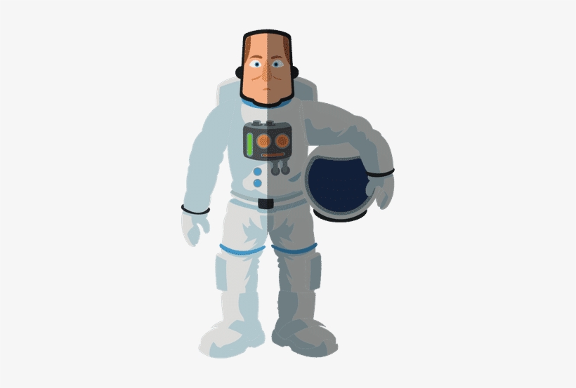 Astronaut - Drawing, transparent png download