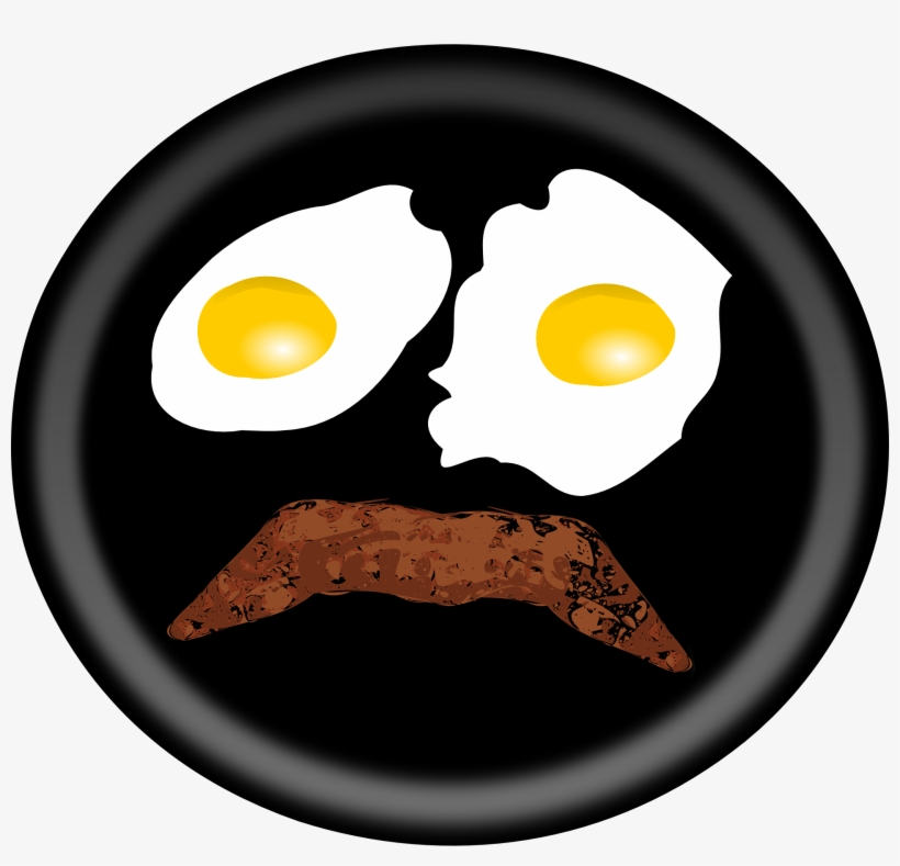 Breakfast Sad Face - Scrambled Eggs Vector Png, transparent png download